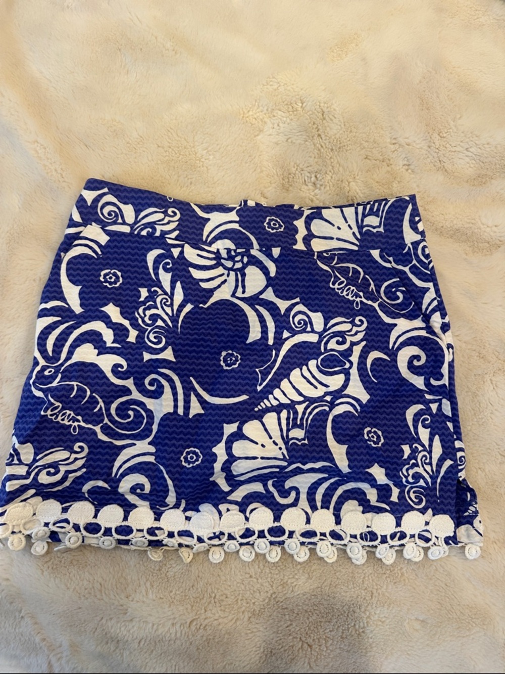 Lilly Pulitzer Floral Mini Skirt